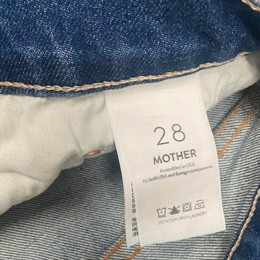 MOTHER High Rise Blue Jeans - Picture 2 of 7